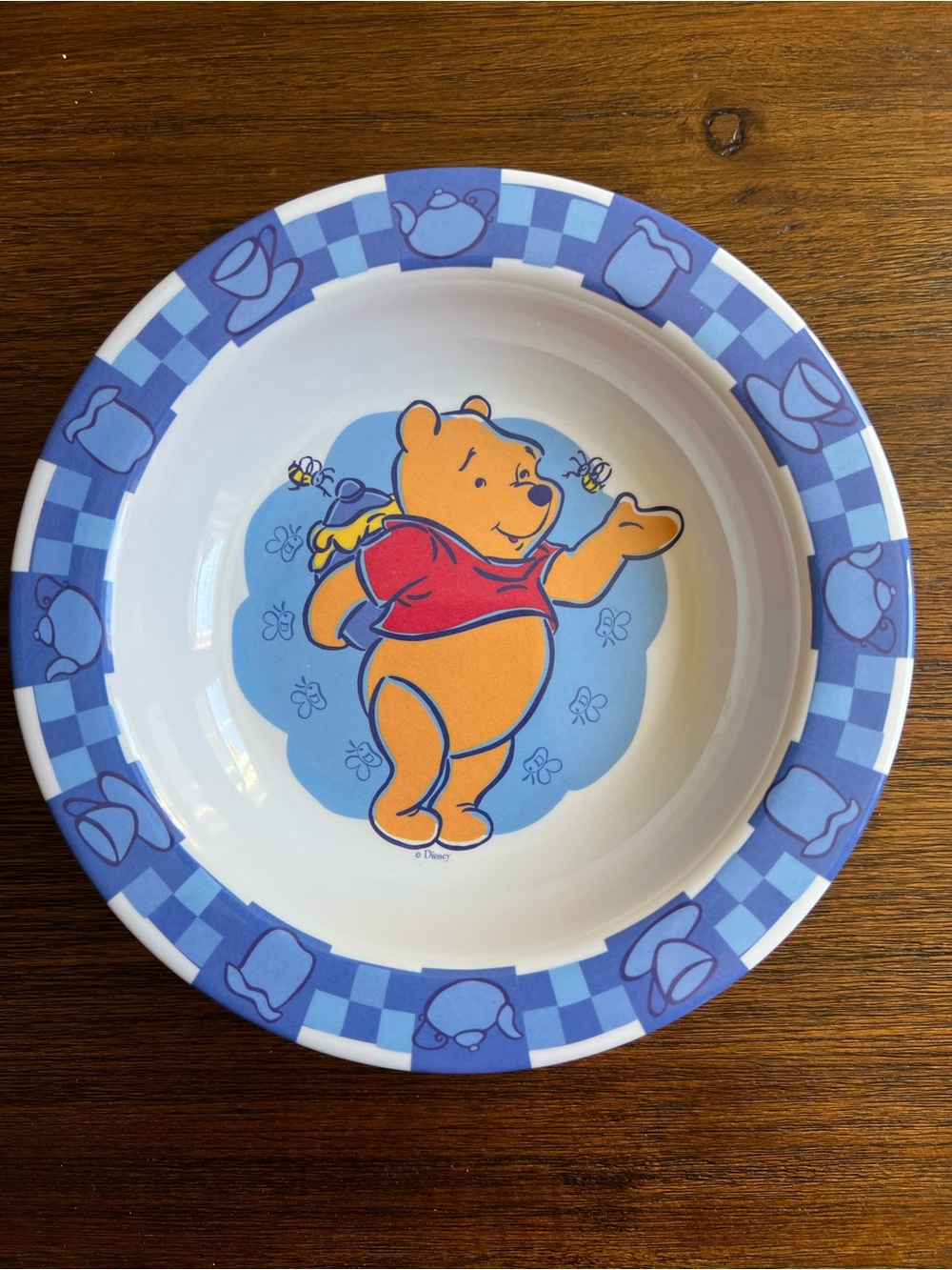 Zak Designs Disney Winnie the Pooh Melamine Kids Bowl set of 4